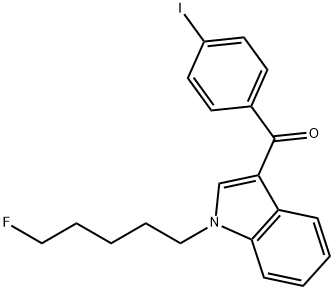 AM694 4-iodo isomer Struktur