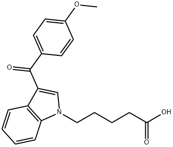 RCS-4 N-(5-carboxypentyl) metabolite Struktur