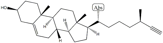 27-alkyne Cholesterol Struktur