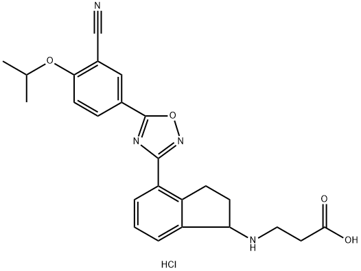 RP 001 (hydrochloride) Struktur