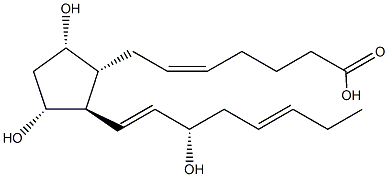 17-trans Prostaglandin F3α Struktur