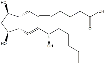 ent-8-iso-15(S)-Prostaglandin F2α Struktur