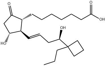 (R)-Butaprost, free acid Struktur