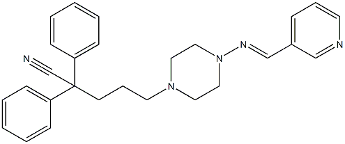 α,α-Diphenyl-4-[(3-pyridinylmethylene)amino]-1-piperazinepentanenitrile price.