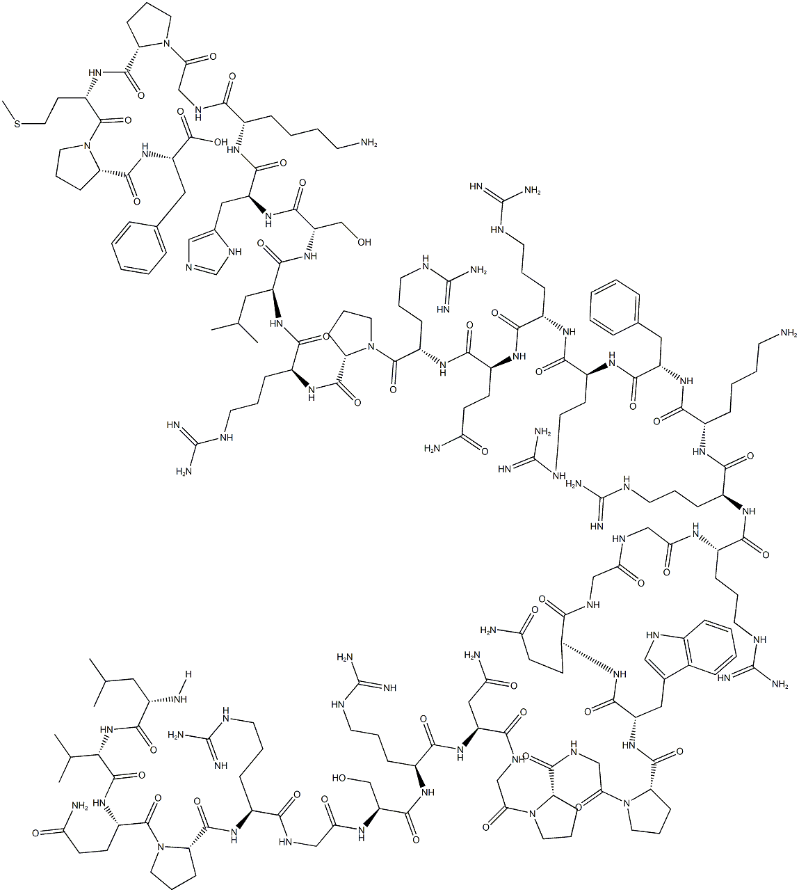 APELIN-36 (HUMAN) Struktur