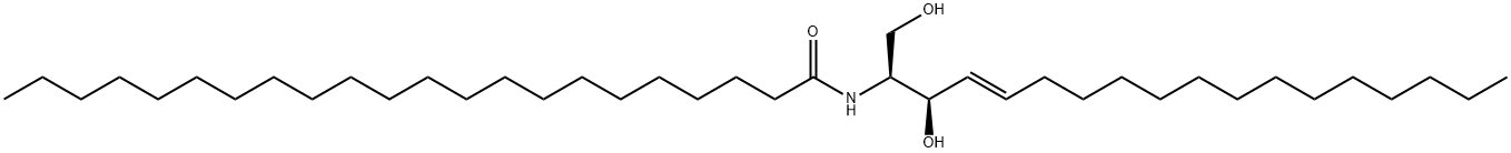 N-behenoyl-D-erythro-sphingosine Struktur