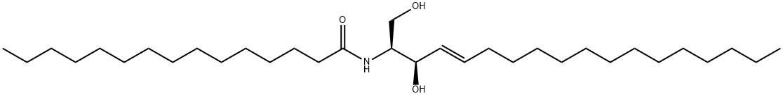 C15 D-erythro Ceramide (d18:1/15:0) Struktur