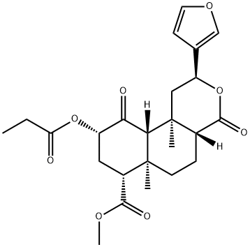 Salvinorin A Propionate Struktur