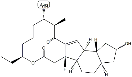 Dihydrospinosyn A aglycone Struktur