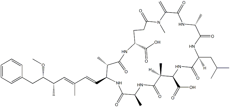 MICROCYSTIN LA Struktur