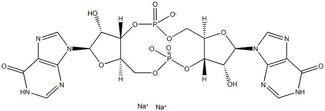 Cyclic di-IMP (sodium salt) Struktur