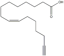 Palmitoleic Acid Alkyne Struktur