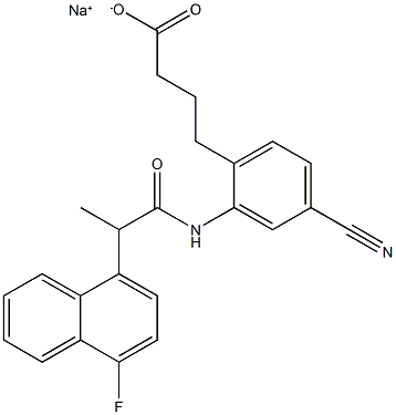 ONO-AE3-208 (sodium salt) Struktur