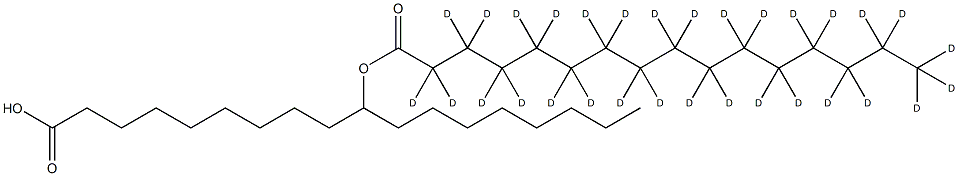 10-PAHSA-d31 Struktur