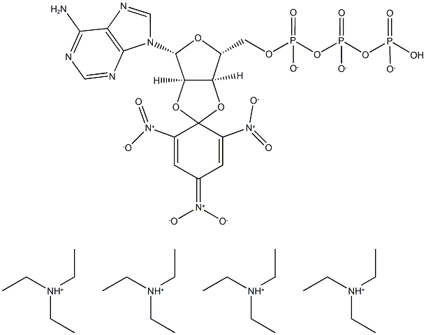 TNP-ATP TRIETHYLAMMONIUM SALT Struktur