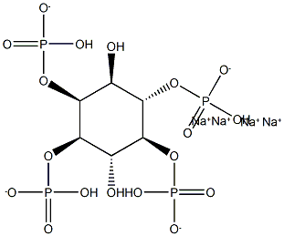 D-myo-Inositol-2,3,5,6-tetraphosphate (sodium salt) Struktur