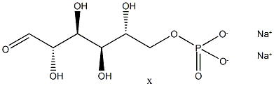 D-Mannose-6-phosphate (sodium salt hydrate) Struktur