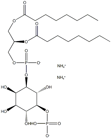 PtdIns-(5)-P1 (1,2-dioctanoyl) (ammonium salt) Struktur