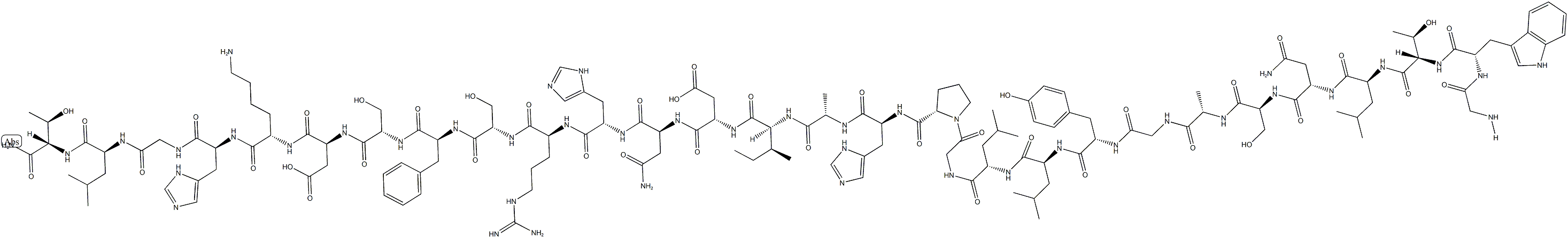 Galanin (rat, mouse) (trifluoroacetate salt) Struktur