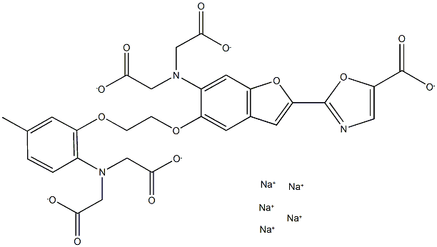 Fura-2 (sodium salt) Struktur