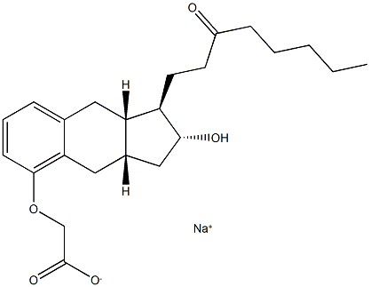 15-keto Treprostinil (sodium salt) Struktur