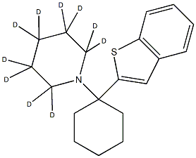 Benocyclidine-d10 Struktur