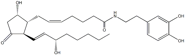 Prostaglandin D2 Dopamine Struktur