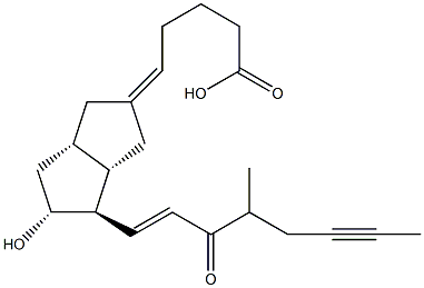 15-keto Iloprost Struktur