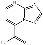 1,2,4]TRIAZOLO[1,5-A]PYRIMIDINE-7-CARBOXYLIC ACID Struktur