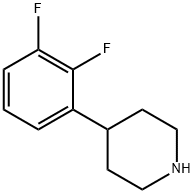 4-(2,3-difluorophenyl)piperidine Struktur