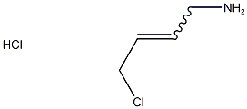 4-chlorobut-2-en-1-amine hydrochloride Struktur