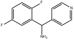 (2,5-difluorophenyl)(pyridin-4-yl)methanamine Struktur