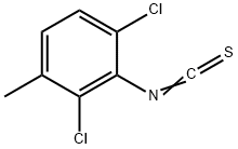 1,3-dichloro-2-isothiocyanato-4-methylbenzene Struktur