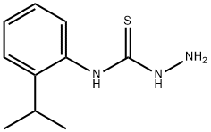 3-amino-1-[2-(propan-2-yl)phenyl]thiourea Struktur