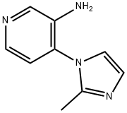 4-(2-methyl-1H-imidazol-1-yl)pyridin-3-amine Struktur