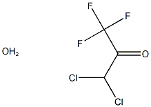 3,3-Dichloro-1,1,1-trifluoropropan-2-one hydrate Struktur