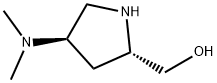 [(2S,4R)-4-(dimethylamino)-2-pyrrolidinyl]methanol(SALTDATA: 2HCl) Struktur