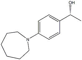 (1R)-1-(4-AZEPAN-1-YLPHENYL)ETHANOL Struktur