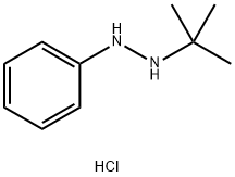 1-TERT-BUTYL-2-PHENYLHYDRAZINE HYDROCHLORIDE Struktur