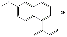 6-METHOXYNAPHTHYLGLYOXAL HYDRATE, 95+% Struktur