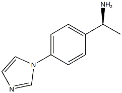 (1S)-1-[4-(1H-IMIDAZOL-1-YL)PHENYL]ETHANAMINE Struktur