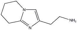 2-(5,6,7,8-TETRAHYDROIMIDAZO[1,2-A]PYRIDIN-2-YL)ETHANAMINE Struktur