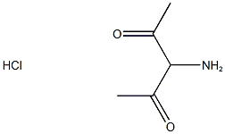 3-AMINOPENTANE-2,4-DIONE HYDROCHLORIDE Struktur