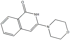 3-MORPHOLIN-4-YLISOQUINOLIN-1(2H)-ONE Struktur