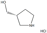 (3R)-PYRROLIDIN-3-YLMETHANOL HYDROCHLORIDE Struktur