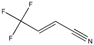 4,4,4-trifluorobut-2-enenitrile Struktur