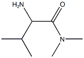 2-amino-N,N,3-trimethylbutanamide Struktur