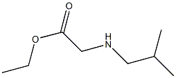 ethyl (isobutylamino)acetate Struktur