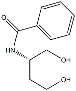 N-[(1S)-3-hydroxy-1-(hydroxymethyl)propyl]benzamide Struktur