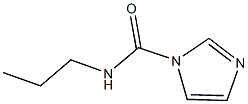 N-propyl-1H-imidazole-1-carboxamide Struktur